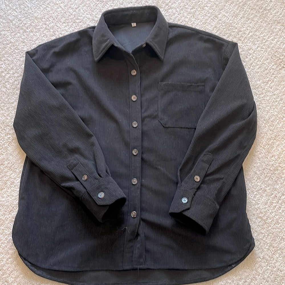 NWOT Corduroy Button Down Shirt
